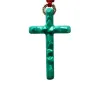 croix Lumi Sacri  Malachite vanessa simon
