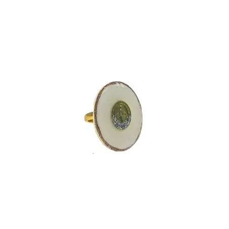 Bague PM madone / or
