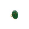 Bague PM Malachite /Croix