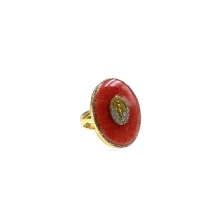 Bague PM Corail / Madone