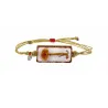 Bracelet émail blanc immortel