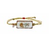 Bracelet  Solè d’Oru émail blanc