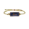 Bracelet Lapis lazuli croix