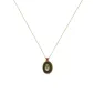 Collier médaillon S Pyrite Madone vanessa simon