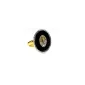 Bague S Madone -Noir-argent