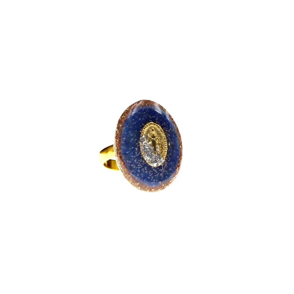 Bague PM lapis-lazuli  madone