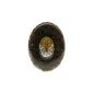 Bague Madone L - émaillée Pyrite – Plaqué Or 18K vanessa-simon