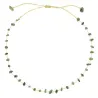 Collier vanessa simon rubis zoïsite fil or