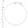 Collier en pierres de   fluorite