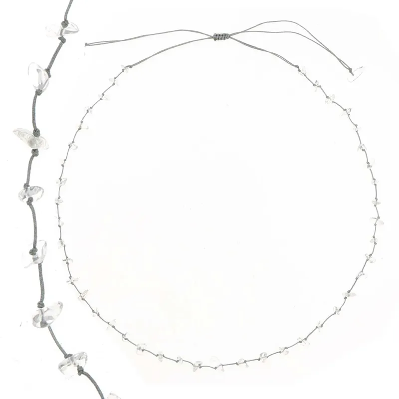 Collier vanessa simon pierre cristal de roche