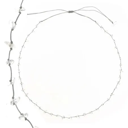 Collier vanessa simon pierre cristal de roche