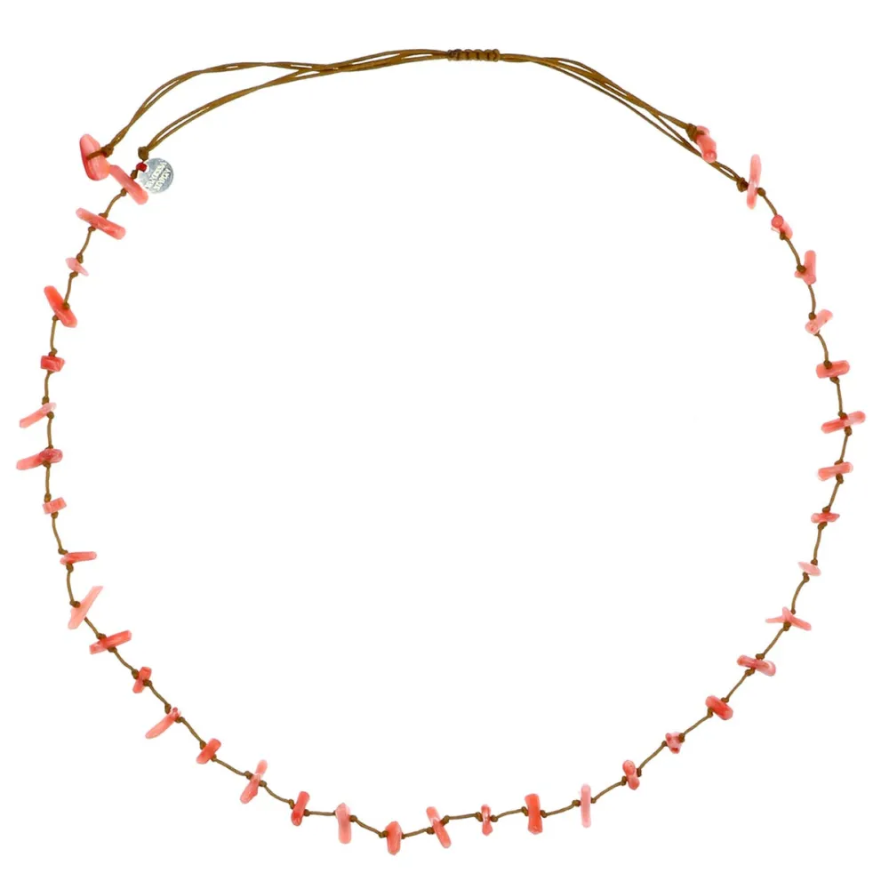 Collier corail gorgone vanessa simon