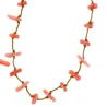 Collier en pierres naturelles Corail Gorgone .Peut se porter en ras de cou ou sautoir selon votre envie  en bracelet 3 tours poi